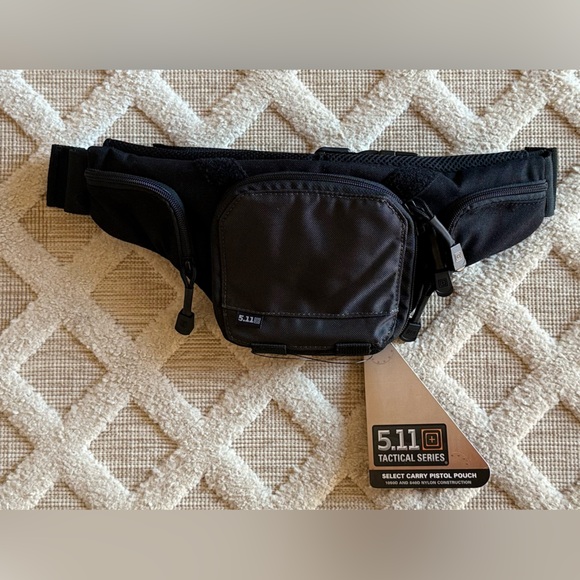 5.11 Tactical Select Carry Pistol Pouch in Charcoal/Black, Style 58604 Hunting - Picture 4 of 15